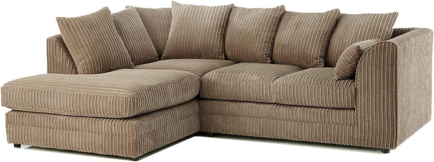 Luxury Fabric Sofa Collection – 4 Seater Corner & 2 Seater Modern Design