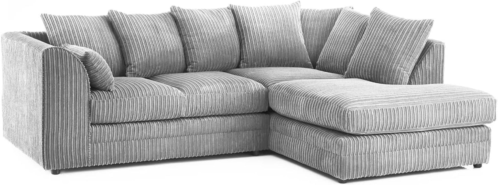 Luxury Fabric Sofa Collection – 4 Seater Corner & 2 Seater Modern Design