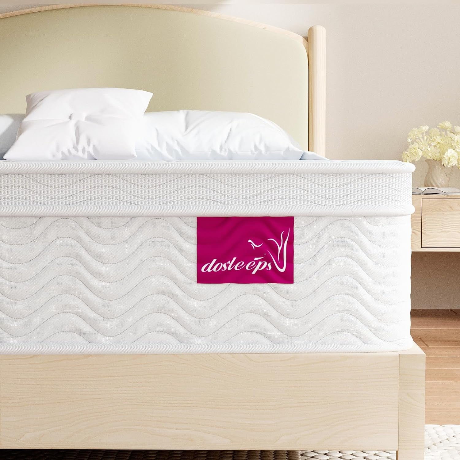 Luxury Orthopaedic Hybrid Mattress 9-Zone Pocket Spring & Memory Foam Single Double King Mattresses