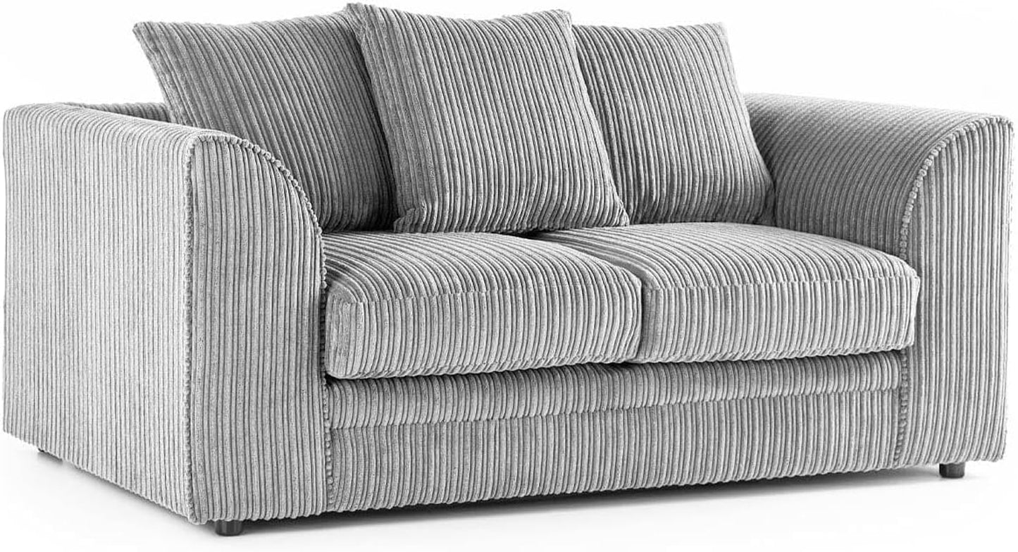 Luxury Fabric Sofa Collection – 4 Seater Corner & 2 Seater Modern Design