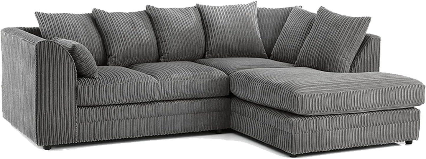 Luxury Fabric Sofa Collection – 4 Seater Corner & 2 Seater Modern Design