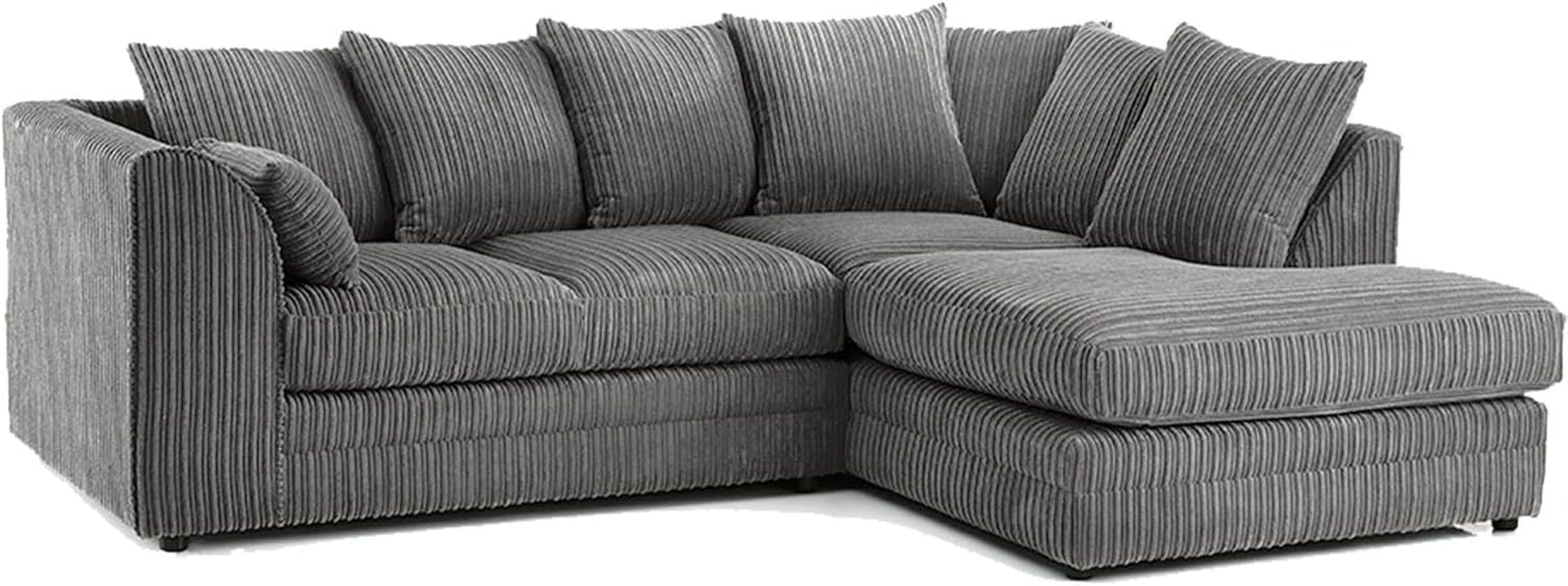 Luxury Fabric Sofa Collection – 4 Seater Corner & 2 Seater Modern Design