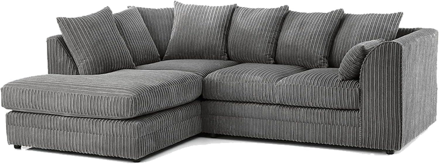 Luxury Fabric Sofa Collection – 4 Seater Corner & 2 Seater Modern Design