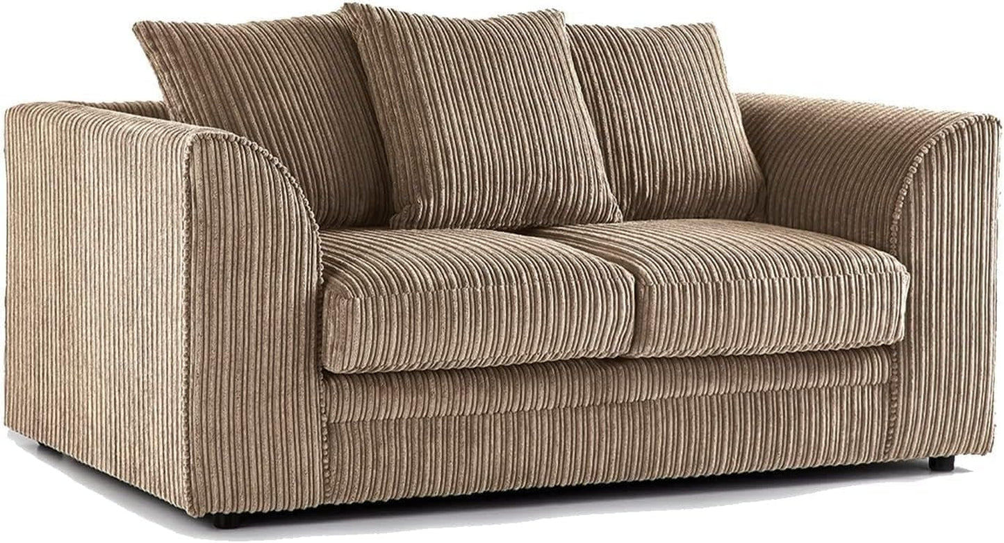 Luxury Fabric Sofa Collection – 4 Seater Corner & 2 Seater Modern Design