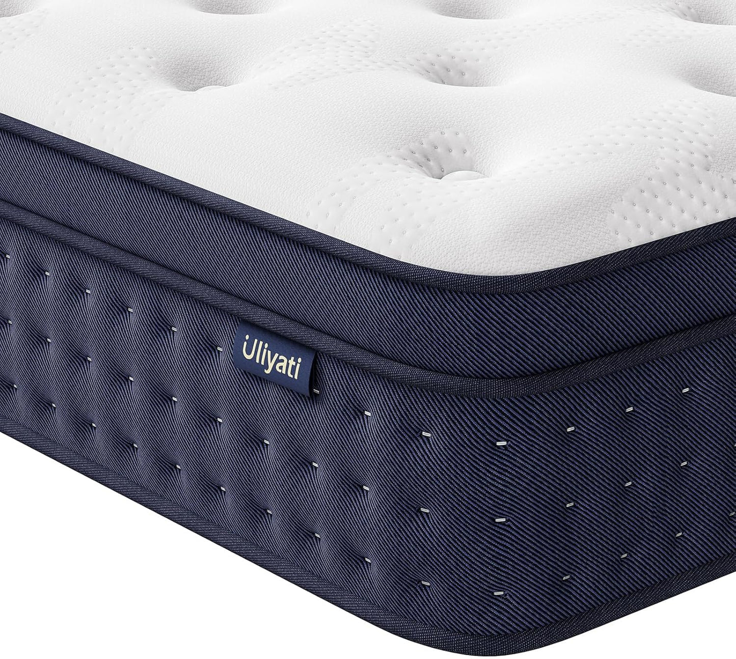 Luxury Box Top Hybrid Mattress 7-Zone Silent Pocket Spring & Gel Memory Foam Single Double King Mattresses