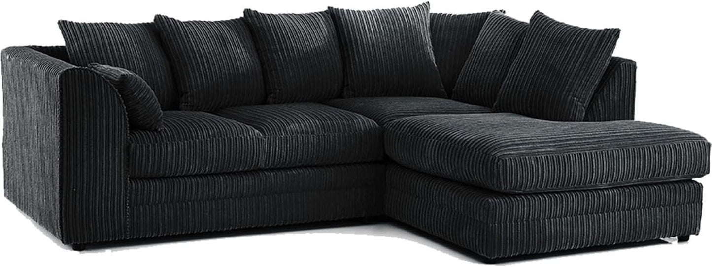 Luxury Fabric Sofa Collection – 4 Seater Corner & 2 Seater Modern Design