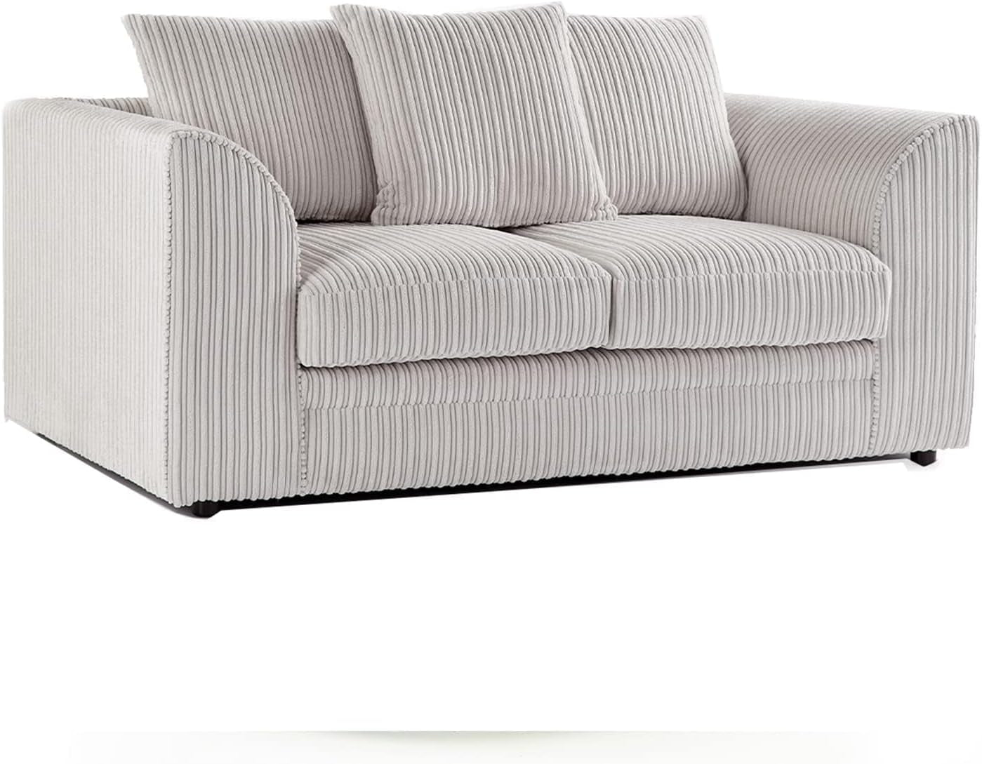 Luxury Fabric Sofa Collection – 4 Seater Corner & 2 Seater Modern Design