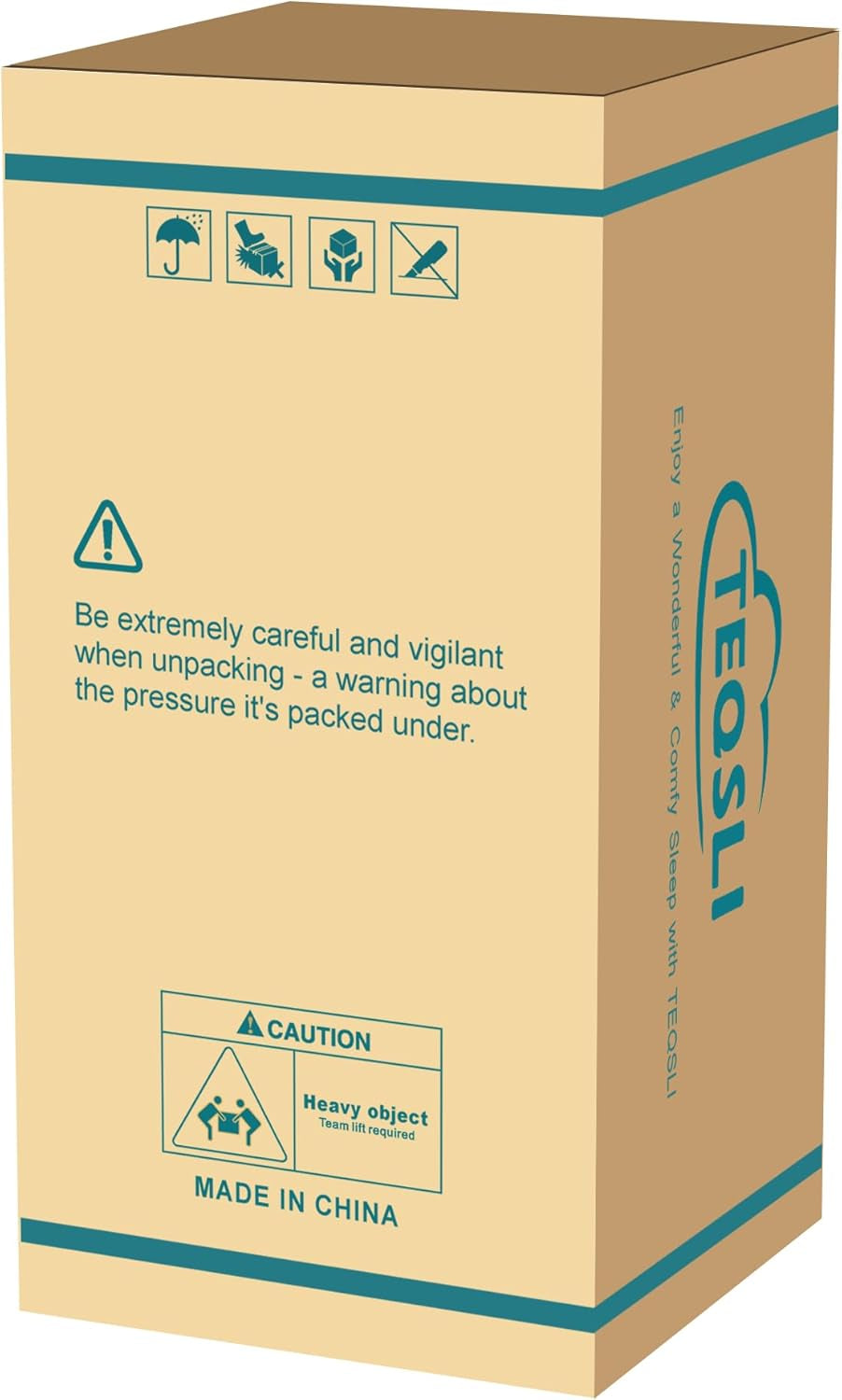 Luxury Gel Top Hybrid Mattress 7-Zone Pocket Spring & Memory Foam Single Double King Mattresses