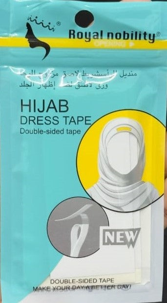 Easy-to-use hijab dress tape, ensuring a strong and discreet hold.