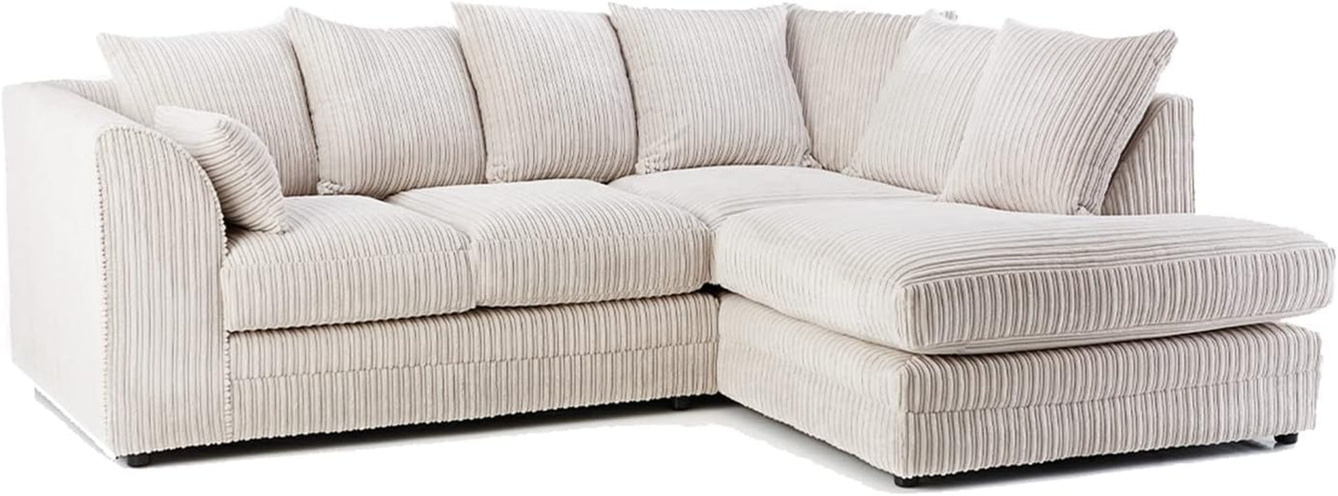 Luxury Fabric Sofa Collection – 4 Seater Corner & 2 Seater Modern Design