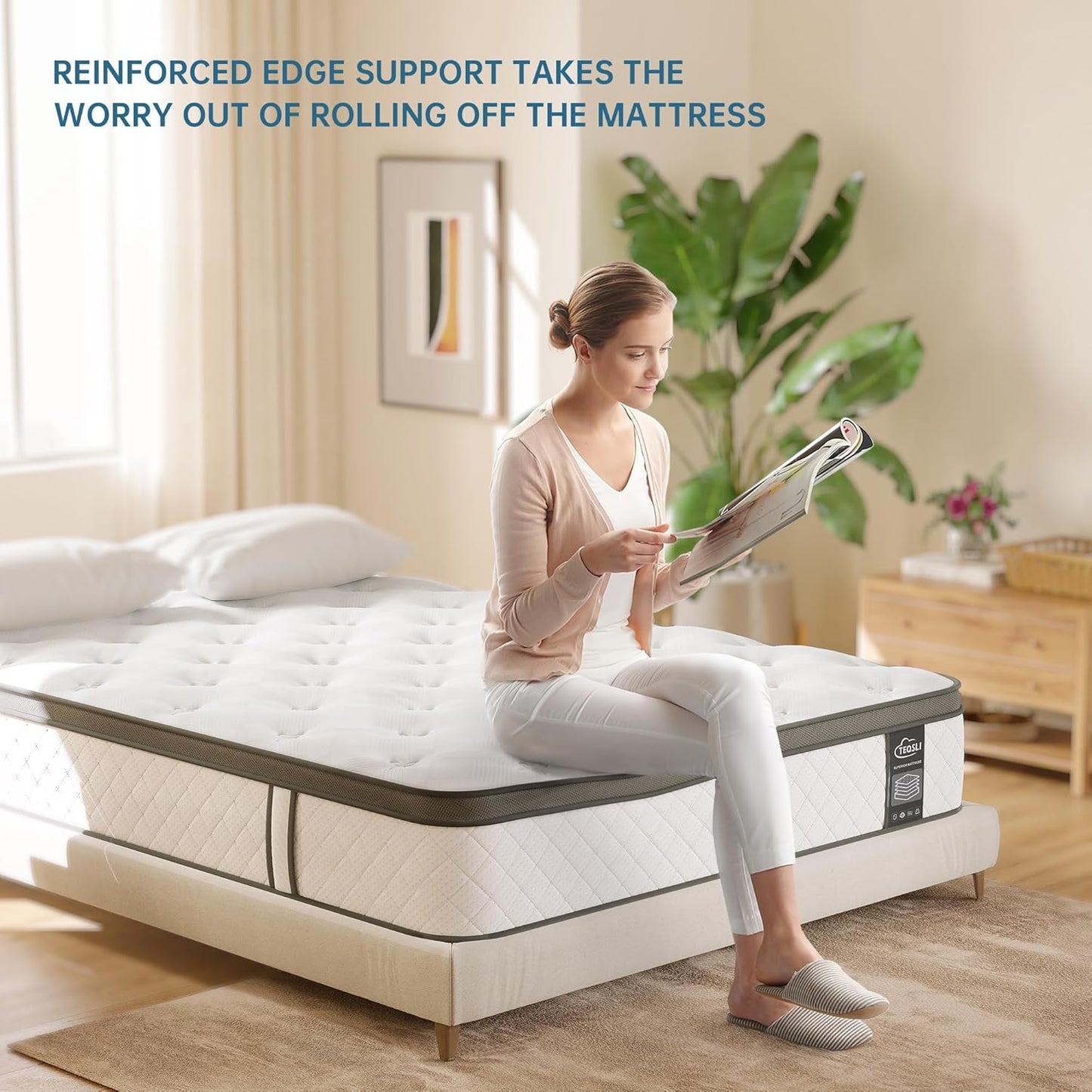 Luxury Gel Top Hybrid Mattress Pocket Springs & Memory Foam Medium Firm Single Double King Super King Mattresses