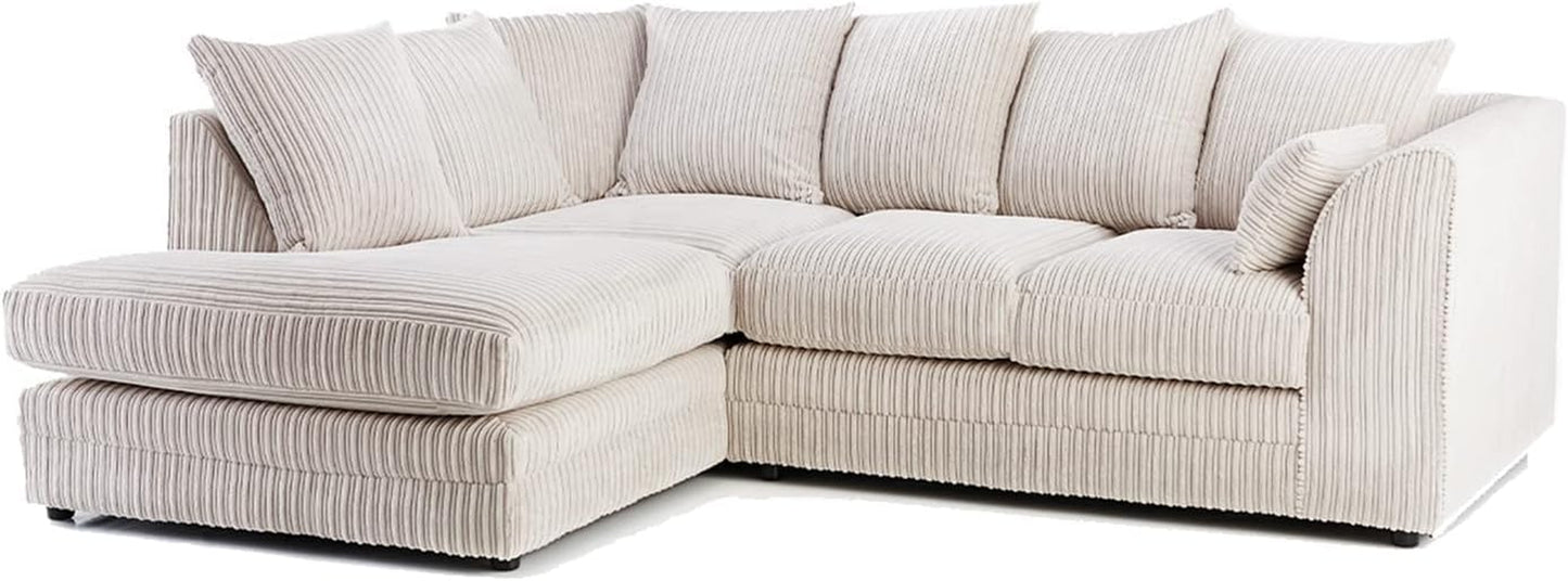 Luxury Fabric Sofa Collection – 4 Seater Corner & 2 Seater Modern Design