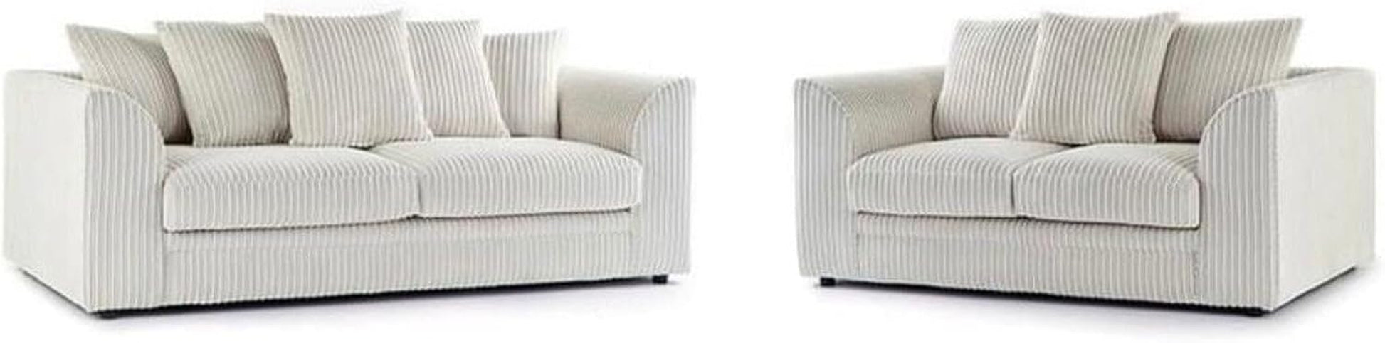 Luxury Fabric Sofa Collection – 4 Seater Corner & 2 Seater Modern Design
